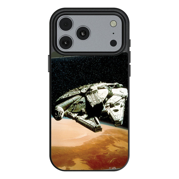 Star Wars Millennium Falcon Portrait iPhone MagSafe Compatible Phone Case for Apple iPhone