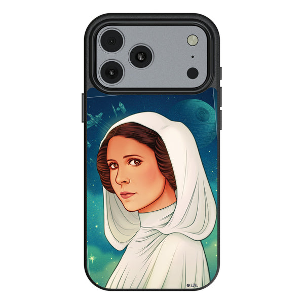 Star Wars Princess Leia Organa Portrait iPhone MagSafe Compatible Phone Case for Apple iPhone