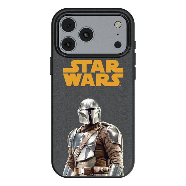 Star Wars: The Mandalorian Din Djarin Color Block iPhone MagSafe Compatible Phone Case for Apple iPhone