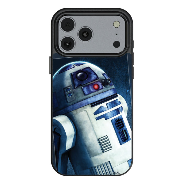 Star Wars R2-D2 Portrait iPhone MagSafe Compatible Phone Case for Apple iPhone