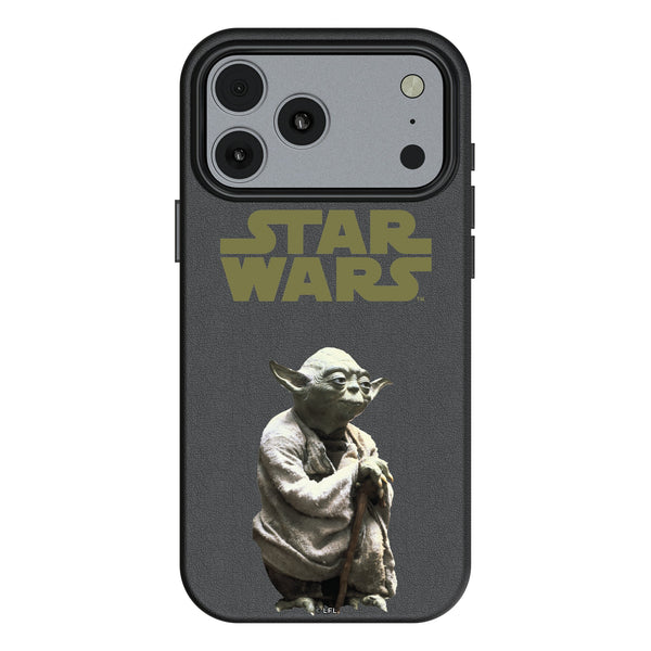 Star Wars Yoda Color Block iPhone MagSafe Compatible Phone Case for Apple iPhone