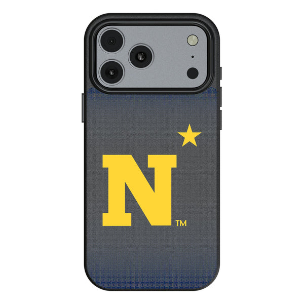 United State Naval Academy Midshipmen Linen iPhone MagSafe Compatible Phone Case for Apple iPhone