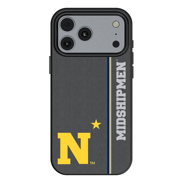 United State Naval Academy Midshipmen Sidebar iPhone MagSafe Compatible Phone Case for Apple iPhone