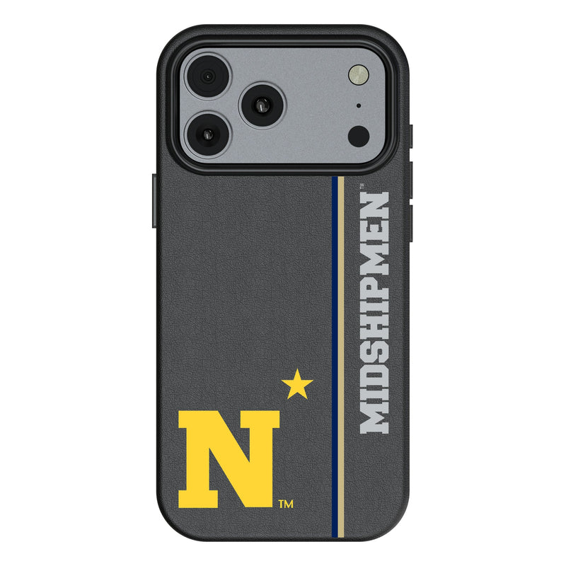 United State Naval Academy Midshipmen Sidebar iPhone MagSafe Compatible Phone Case for Apple iPhone