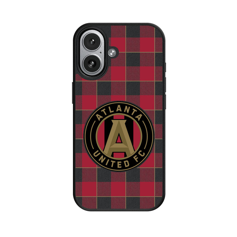 Atlanta United FC Plaid iPhone MagSafe Compatible Phone Case for Apple iPhone