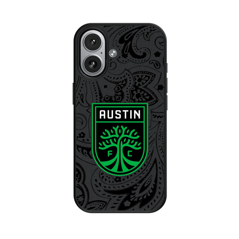 Austin FC Paisley iPhone MagSafe Compatible Phone Case for Apple iPhone