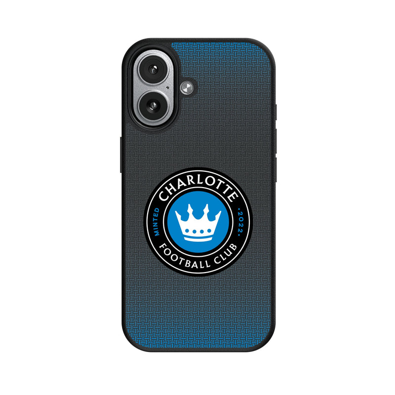 Charlotte FC Linen iPhone MagSafe Compatible Phone Case for Apple iPhone