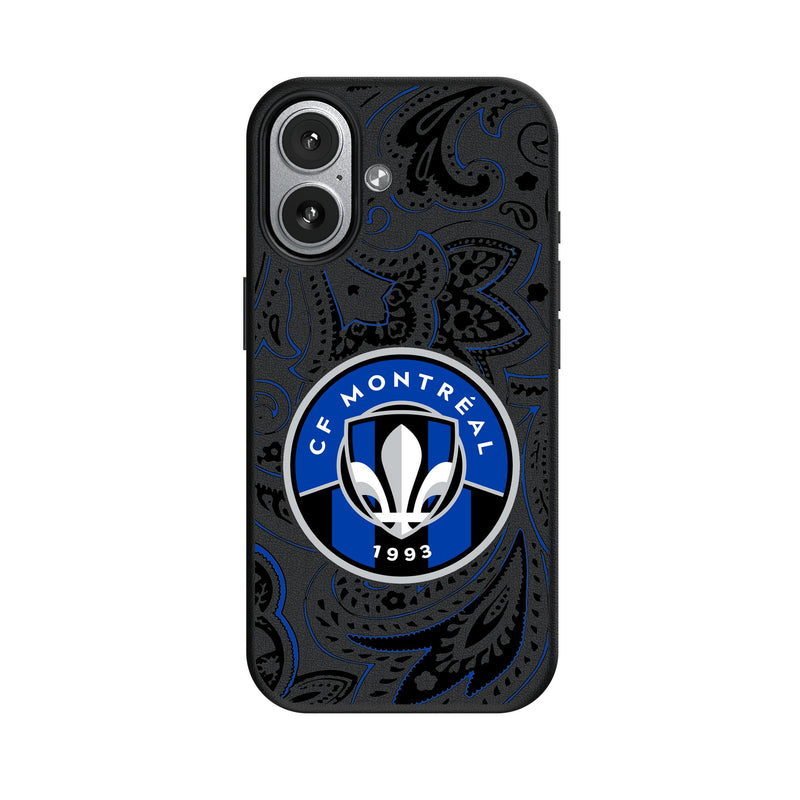CF Montreal Paisley iPhone MagSafe Compatible Phone Case for Apple iPhone