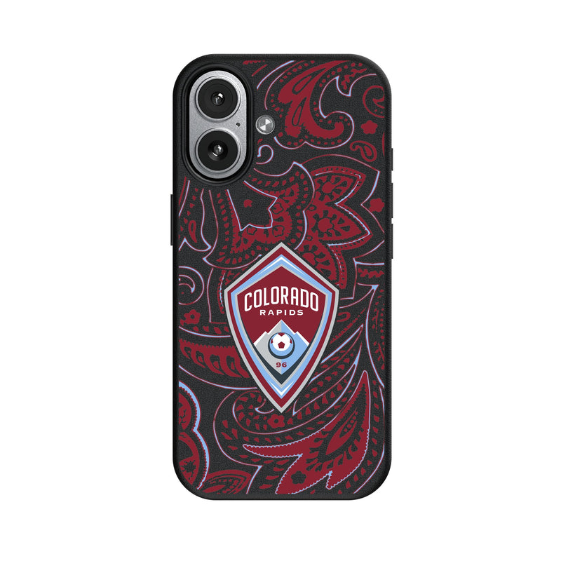 Colorado Rapids Paisley iPhone MagSafe Compatible Phone Case for Apple iPhone