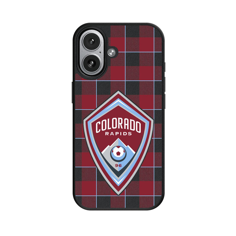 Colorado Rapids Plaid iPhone MagSafe Compatible Phone Case for Apple iPhone