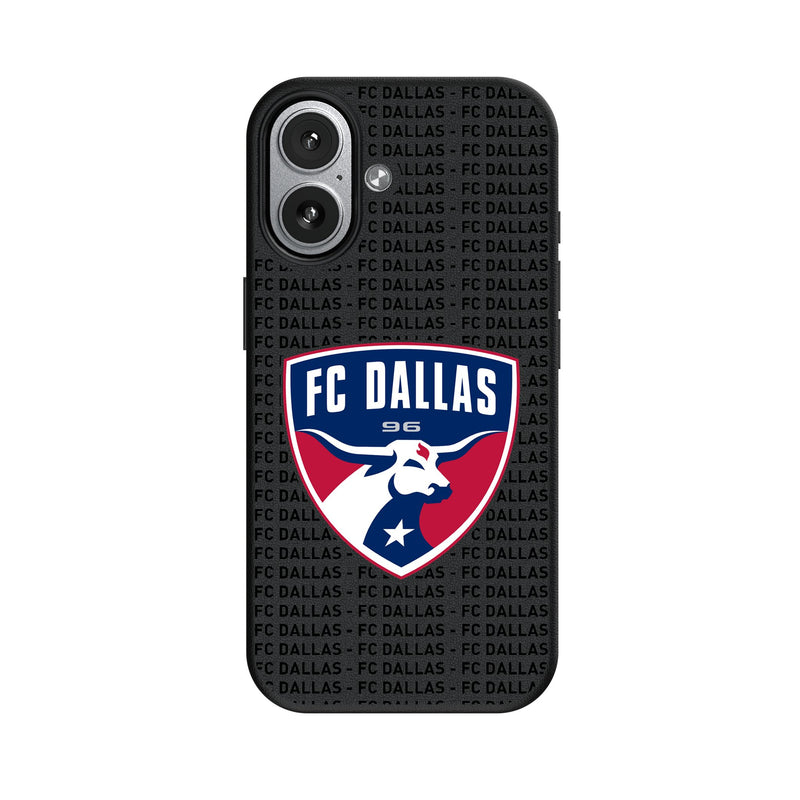 FC Dallas Text Backdrop iPhone MagSafe Compatible Phone Case for Apple iPhone