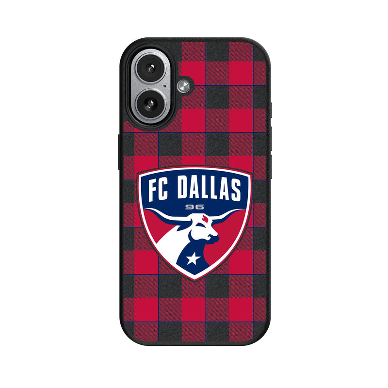 FC Dallas Plaid iPhone MagSafe Compatible Phone Case for Apple iPhone