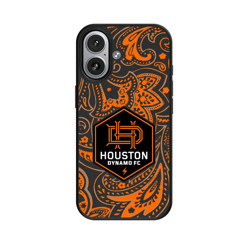 Houston Dynamo Paisley iPhone MagSafe Compatible Phone Case for Apple iPhone