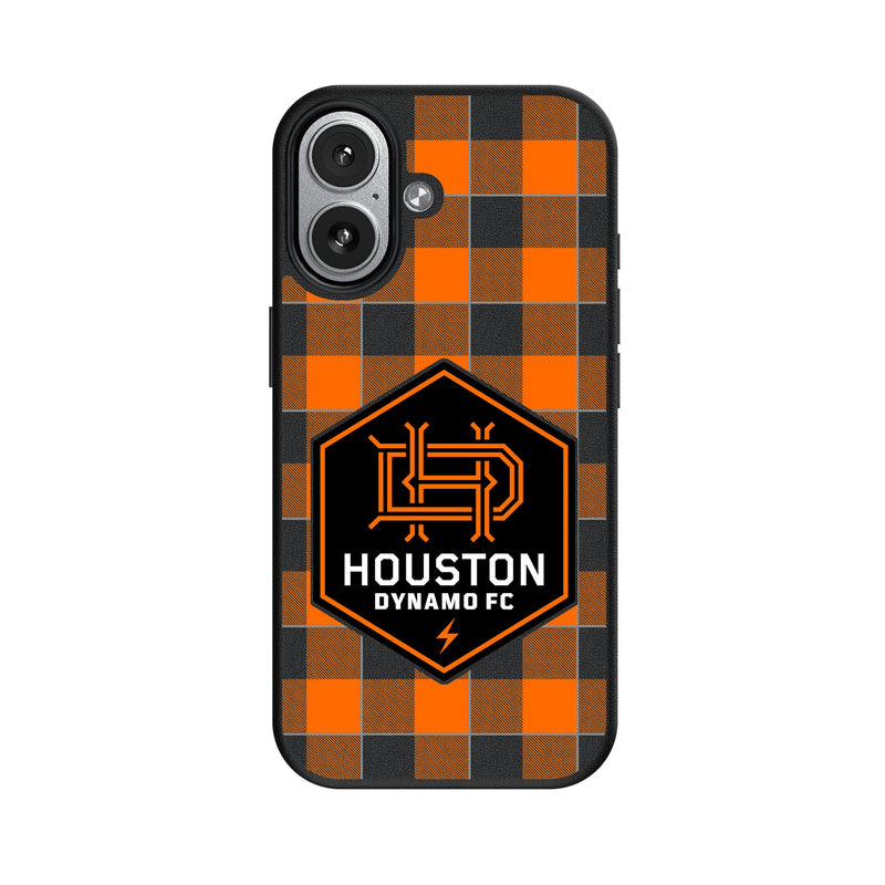 Houston Dynamo Plaid iPhone MagSafe Compatible Phone Case for Apple iPhone