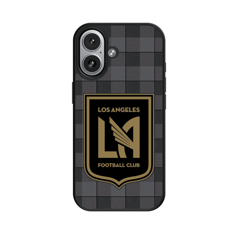 Los Angeles Football Club Plaid iPhone MagSafe Compatible Phone Case for Apple iPhone