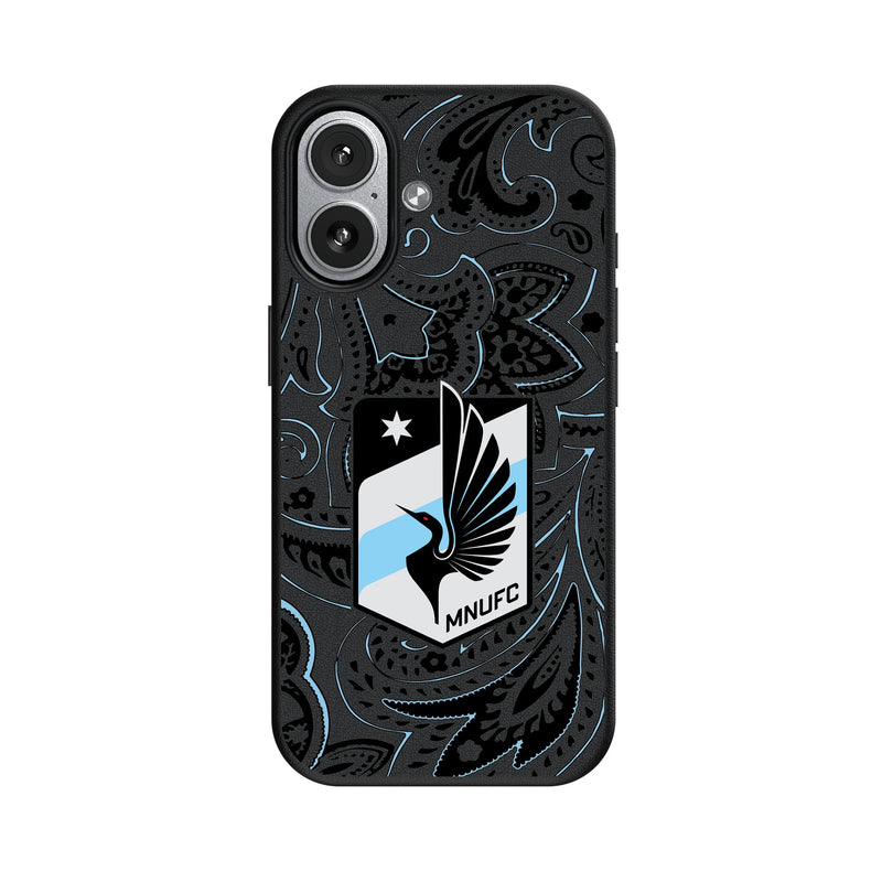 Minnesota United FC Paisley iPhone MagSafe Compatible Phone Case for Apple iPhone
