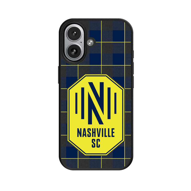 Nashville SC Plaid iPhone MagSafe Compatible Phone Case for Apple iPhone