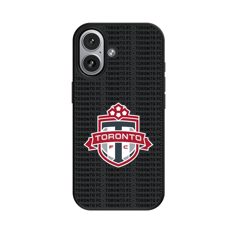 Toronto FC Text Backdrop iPhone MagSafe Compatible Phone Case for Apple iPhone