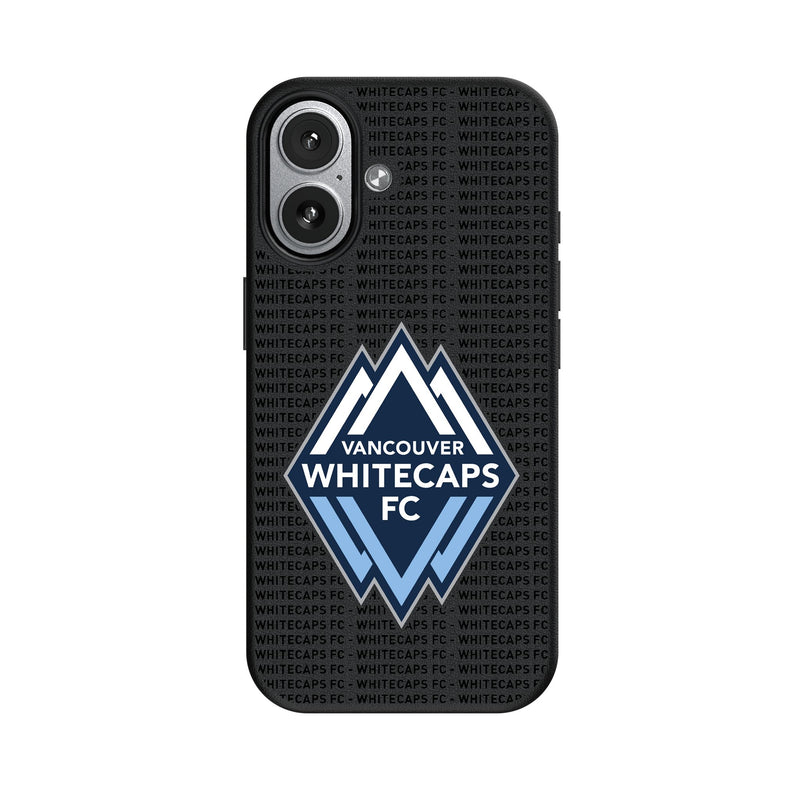 Vancouver Whitecaps Text Backdrop iPhone MagSafe Compatible Phone Case for Apple iPhone
