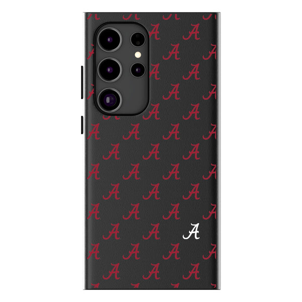 University of Alabama Crimson Tide Script A Fashion Pattern Galaxy MagSafe Compatible Phone Case for Samsung Galaxy