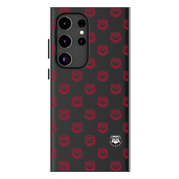 University of Georgia Bulldogs Uga Fashion Pattern Galaxy MagSafe Compatible Phone Case for Samsung Galaxy