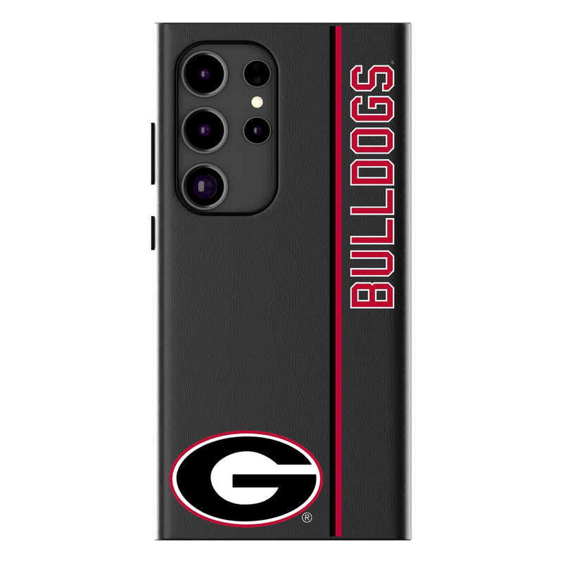 University of Georgia Bulldogs Sidebar Galaxy MagSafe Compatible Phone Case for Samsung Galaxy