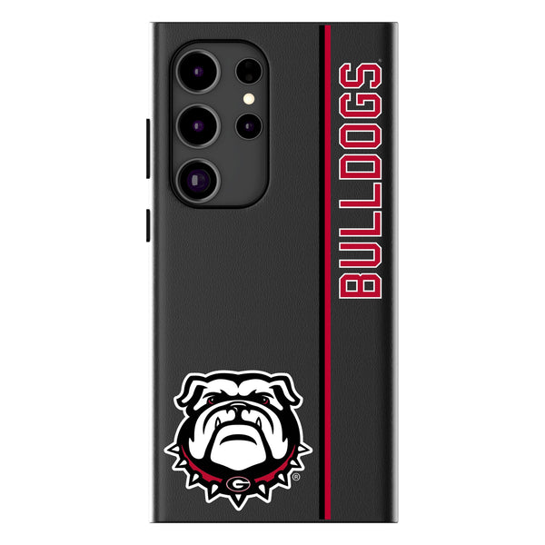 University of Georgia Bulldogs Uga Sidebar Galaxy MagSafe Compatible Phone Case for Samsung Galaxy