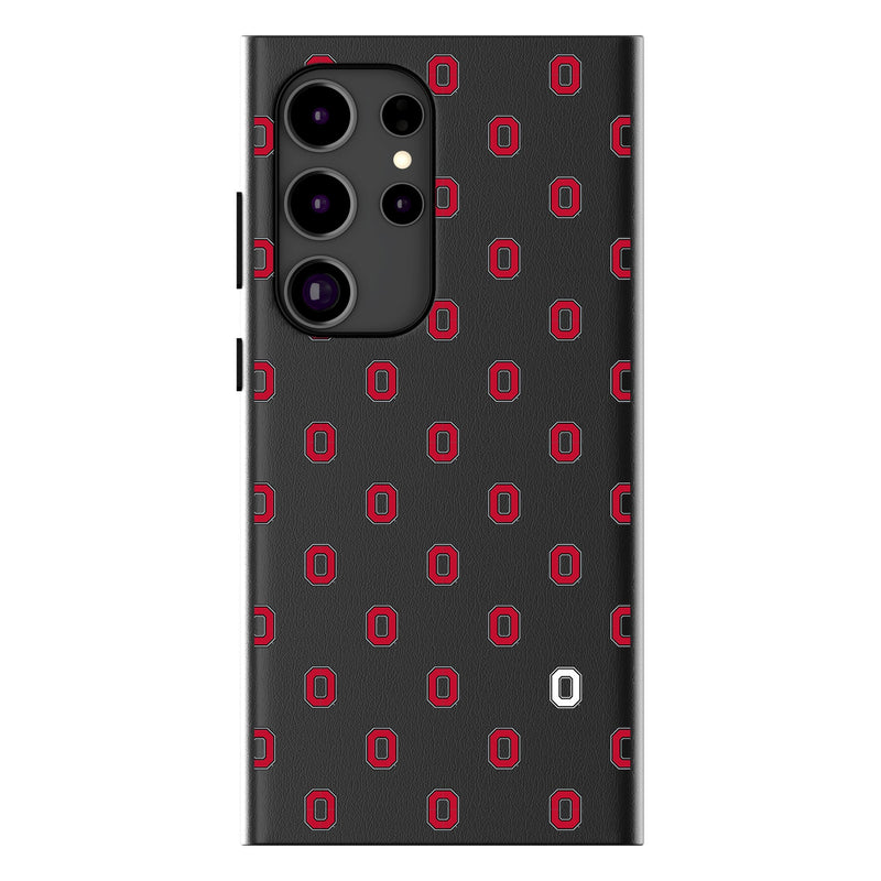 Ohio State University Buckeyes Fashion Pattern Galaxy MagSafe Compatible Phone Case for Samsung Galaxy