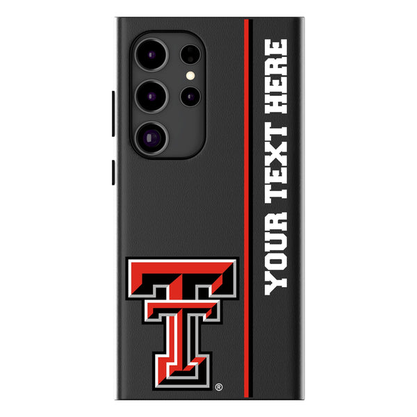 Texas Tech Red Raiders Personalized Sidebard Galaxy MagSafe Compatible Phone Case for Samsung Galaxy