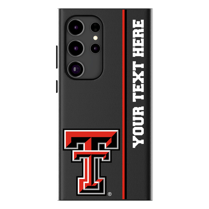 Texas Tech Red Raiders Personalized Sidebard Galaxy MagSafe Compatible Phone Case for Samsung Galaxy