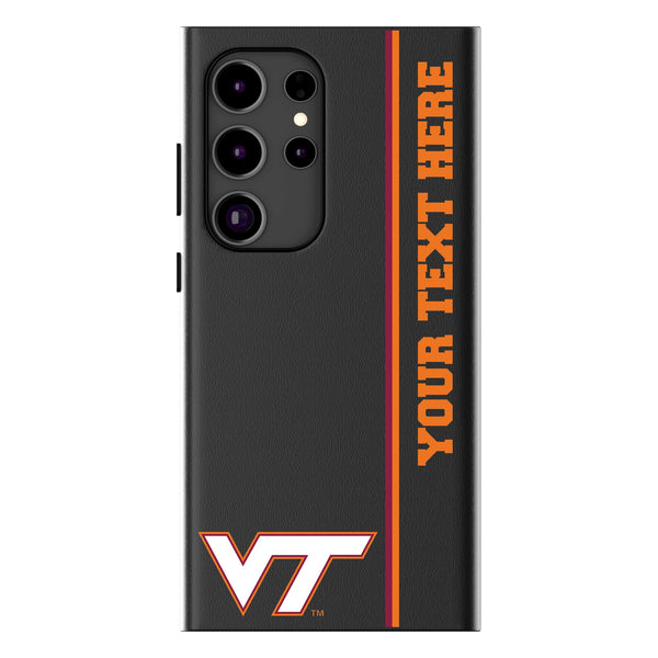 Virginia Tech Hokies Personalized Sidebard Galaxy MagSafe Compatible Phone Case for Samsung Galaxy