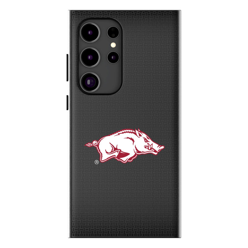 University of Arkansas Fayetteville Razorbacks Linen Galaxy MagSafe Compatible Phone Case