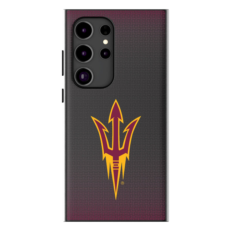 Arizona State University Sun Devils Linen Galaxy MagSafe Compatible Phone Case