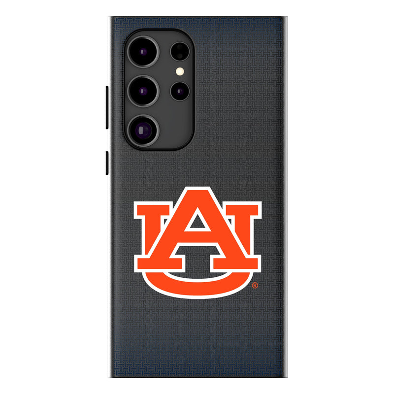 University of Auburn Tigers Linen Galaxy MagSafe Compatible Phone Case