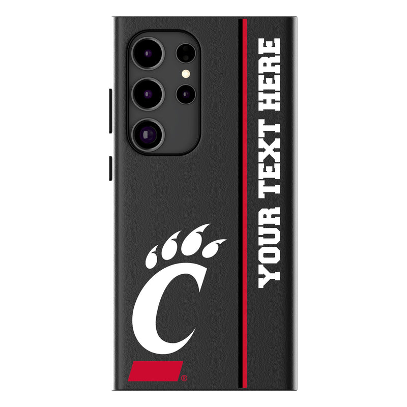 University of Cincinnati Bearcats Personalized Sidebard Galaxy MagSafe Compatible Phone Case for Samsung Galaxy