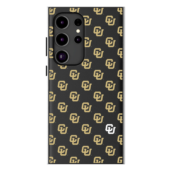 University of Colorado Buffaloes Fashion Pattern Galaxy MagSafe Compatible Phone Case for Samsung Galaxy