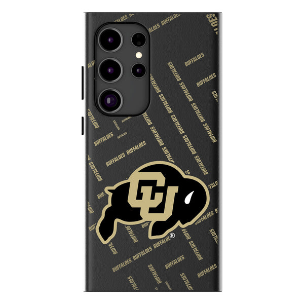 University of Colorado Buffaloes Quadtile Galaxy MagSafe Compatible Phone Case for Samsung Galaxy