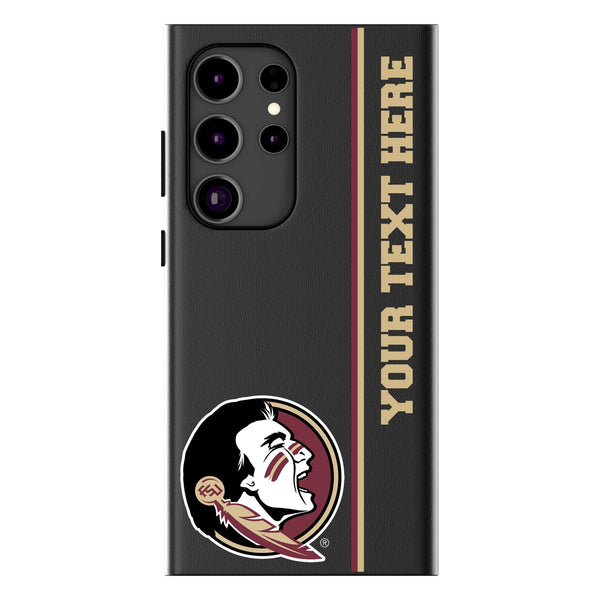 Florida State University Seminoles Personalized Sidebard Galaxy MagSafe Compatible Phone Case for Samsung Galaxy