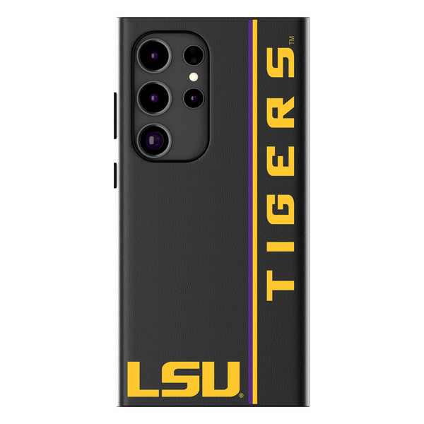 Louisiana State University Tigers Sidebar Galaxy MagSafe Compatible Phone Case