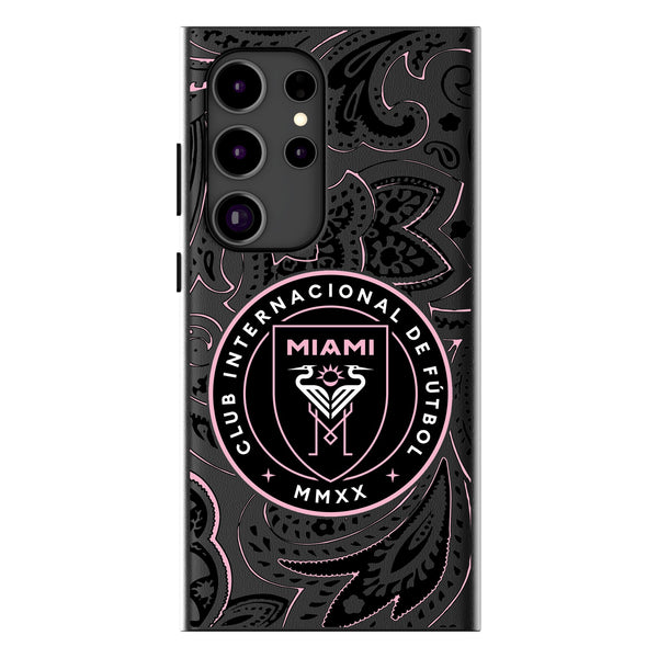 Inter Miami CF  Paisley Galaxy MagSafe Compatible Phone Case