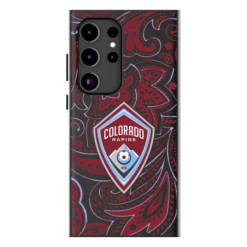 Colorado Rapids  Paisley Galaxy MagSafe Compatible Phone Case