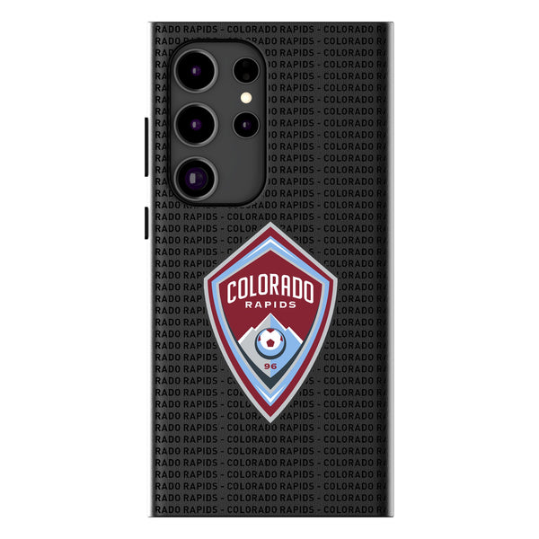 Colorado Rapids  Text Backdrop Galaxy MagSafe Compatible Phone Case