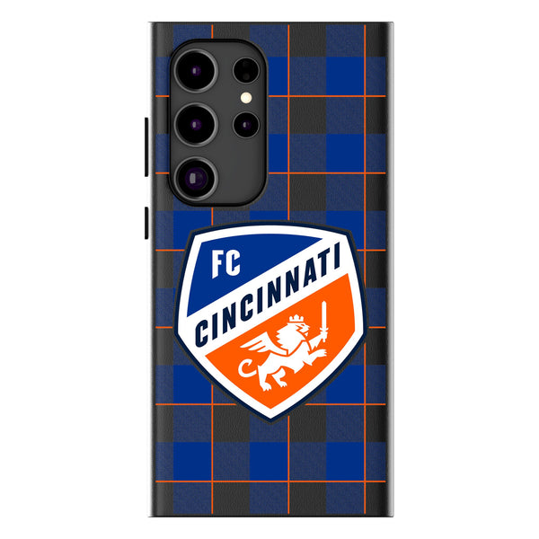 FC Cincinnati  Plaid Galaxy MagSafe Compatible Phone Case