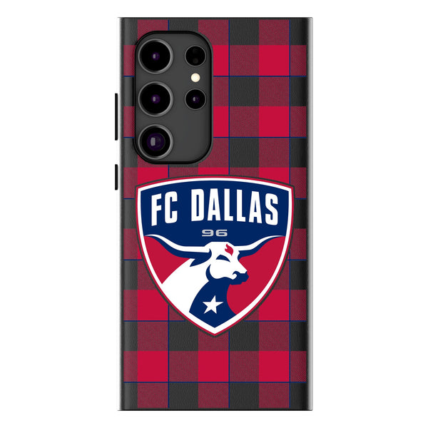 FC Dallas  Plaid Galaxy MagSafe Compatible Phone Case