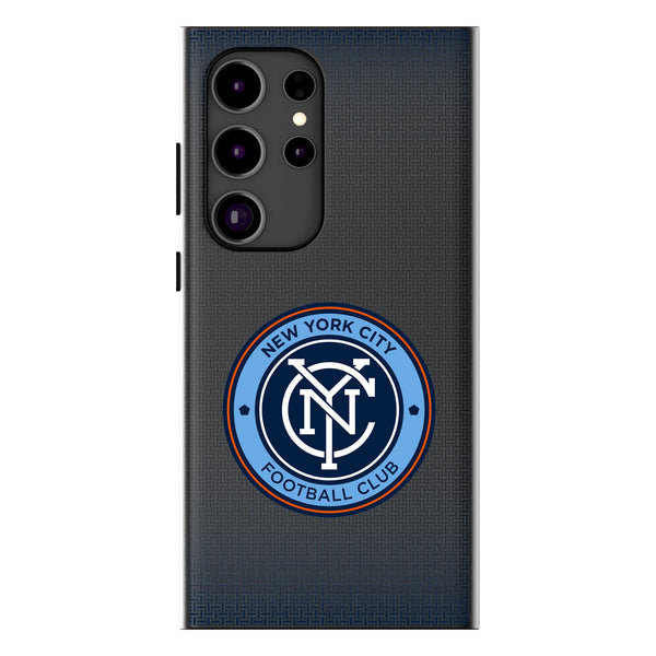 New York City FC  Linen Galaxy MagSafe Compatible Phone Case