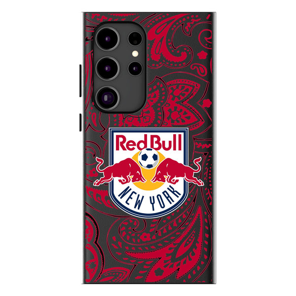 New York Red Bulls  Paisley Galaxy MagSafe Compatible Phone Case