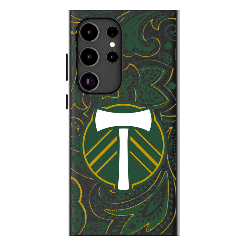 Portland Timbers   Paisley Galaxy MagSafe Compatible Phone Case