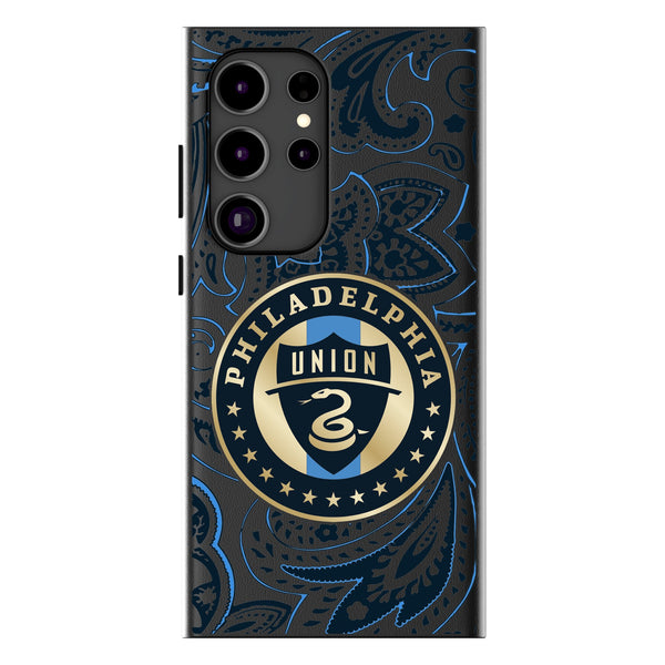 Philadelphia Union   Paisley Galaxy MagSafe Compatible Phone Case