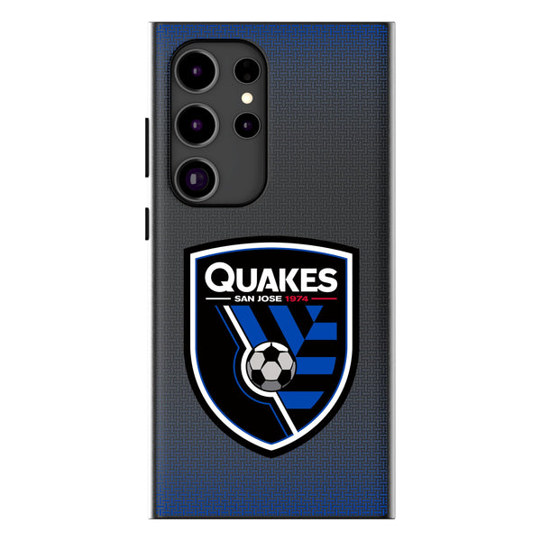 San Jose Earthquakes   Linen Galaxy MagSafe Compatible Phone Case