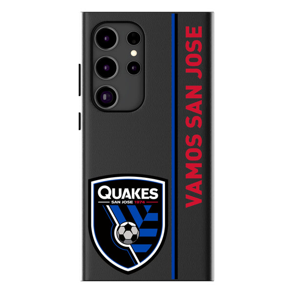 San Jose Earthquakes   Sidebar Galaxy MagSafe Compatible Phone Case